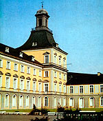 Bonner Schloß, Residenz der Kölner Erzbischöfe und Kurfürsten im 18. Jahrhundert, heute Universität Bonn.
